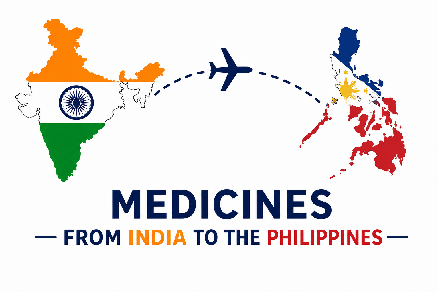 Medicine Courier from India to Philippines - Fast Booking